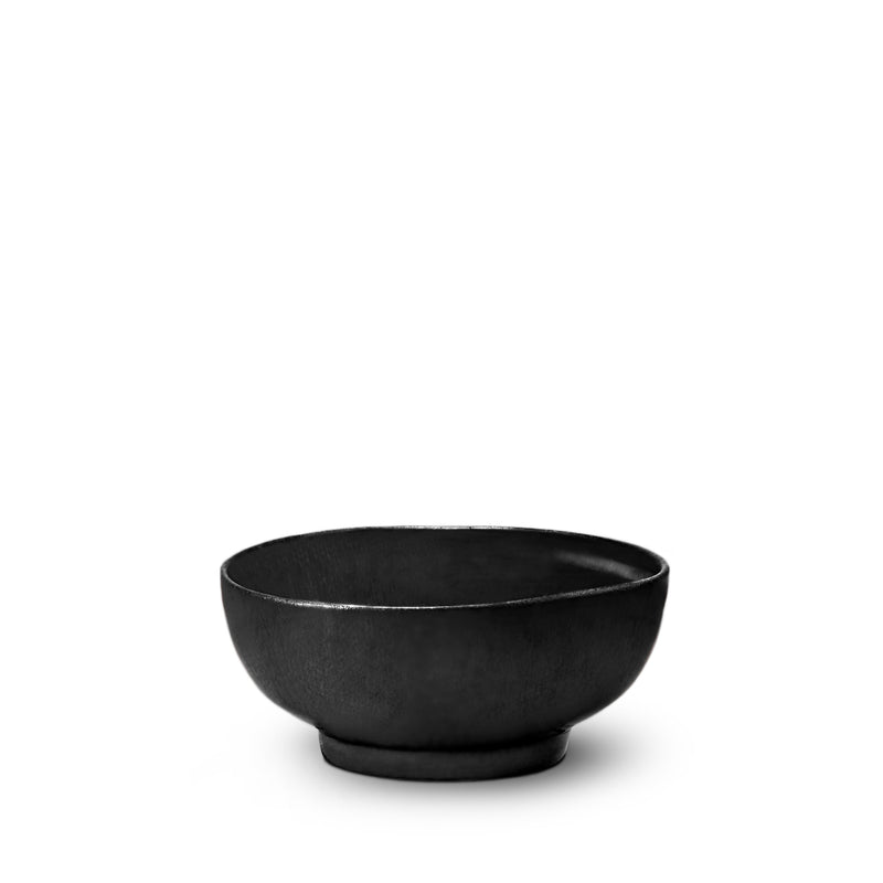 X-Small Terra Sauce Bowl in Iron by L'OBJET - Hand-Crafted from Porcelain and Glazed Meticulously - Organic Shape