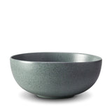 Large Terra Salad and Ramen Bowl in Seafoam by L'OBJET - Hand-Crafted from Porcelain and Glazed Meticulously - Organic Shape