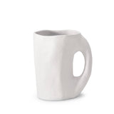Timna Mug in Stone by L'OBJET has a Sculptural Form - Hand-Crafted Workmanship from Portuguese Atalier