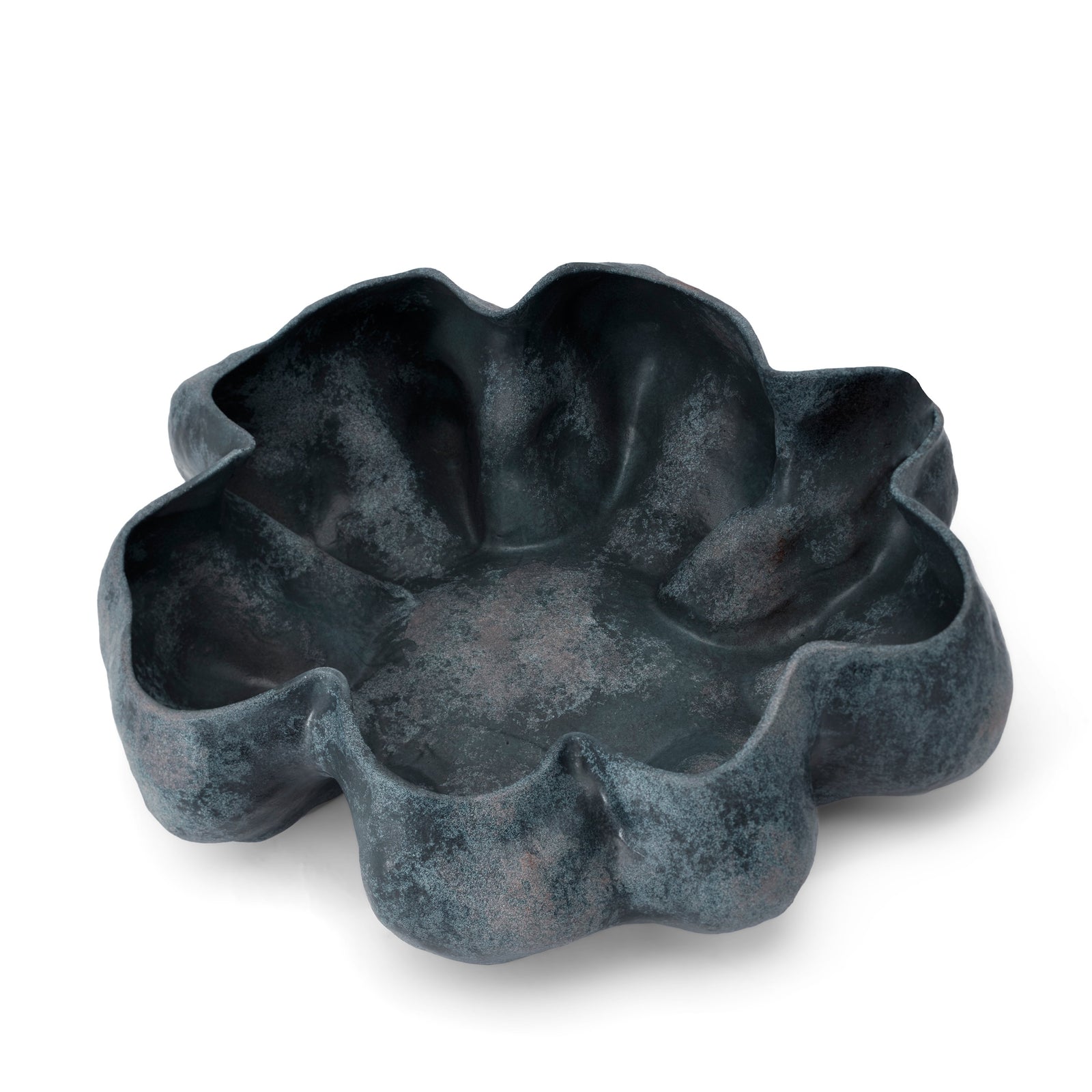 Timna Bowl - Large - Aged Iron - L'OBJET