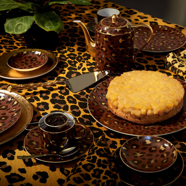 Leopard Charger/Cake Plate